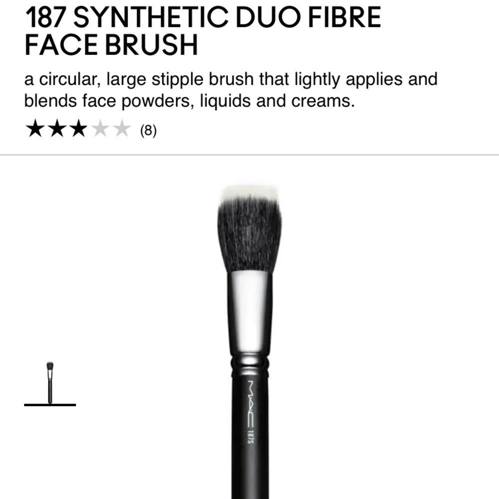MAC Face Brush 187